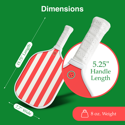 Watermelon - Pink & Red 2 Paddle Set