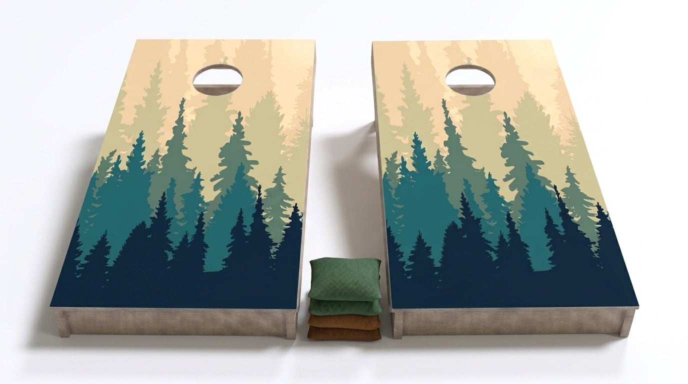 The Redwoods Cornhole Boards (Set of 2)