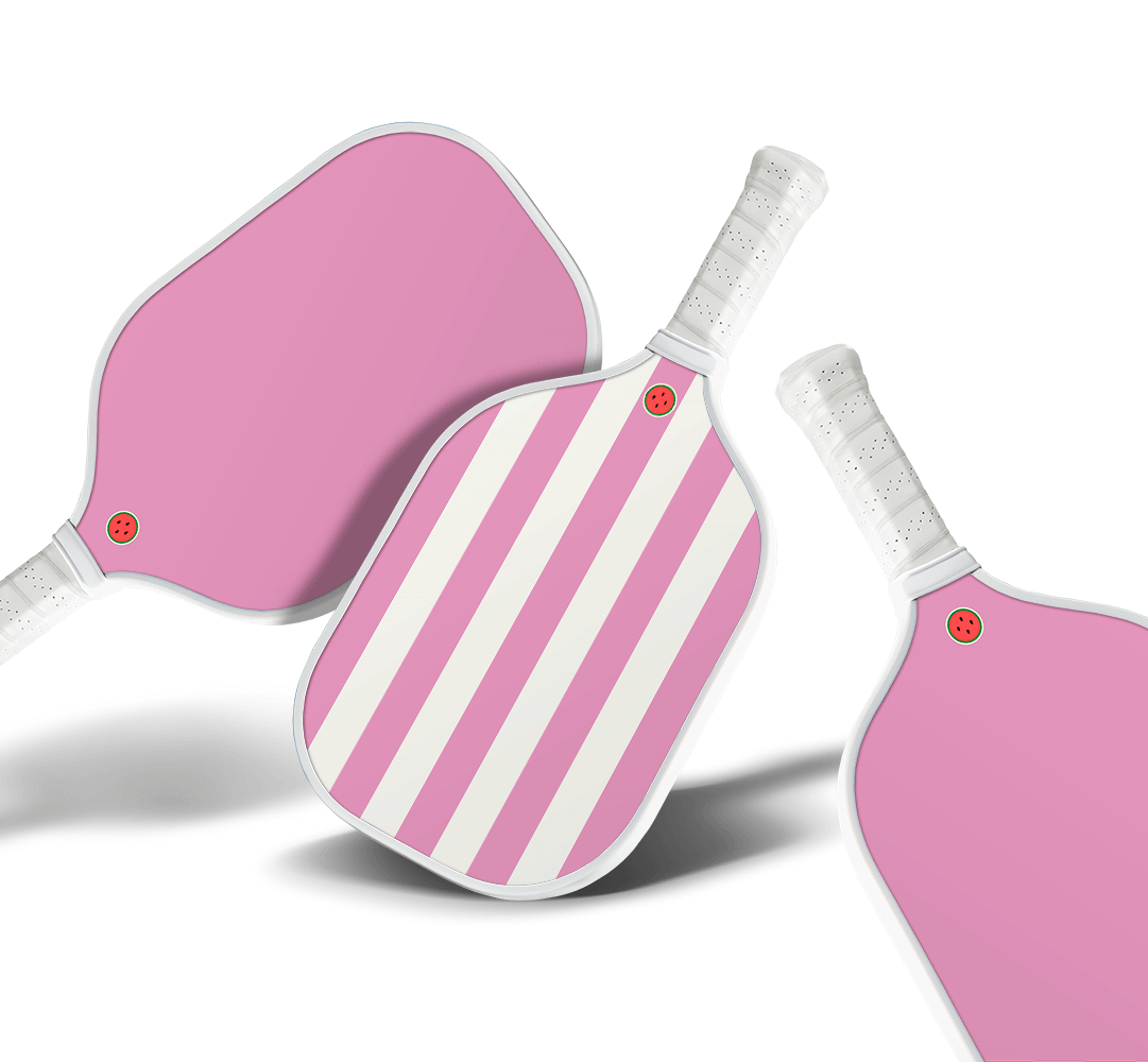 Watermelon - Pink & Red 2 Paddle Set