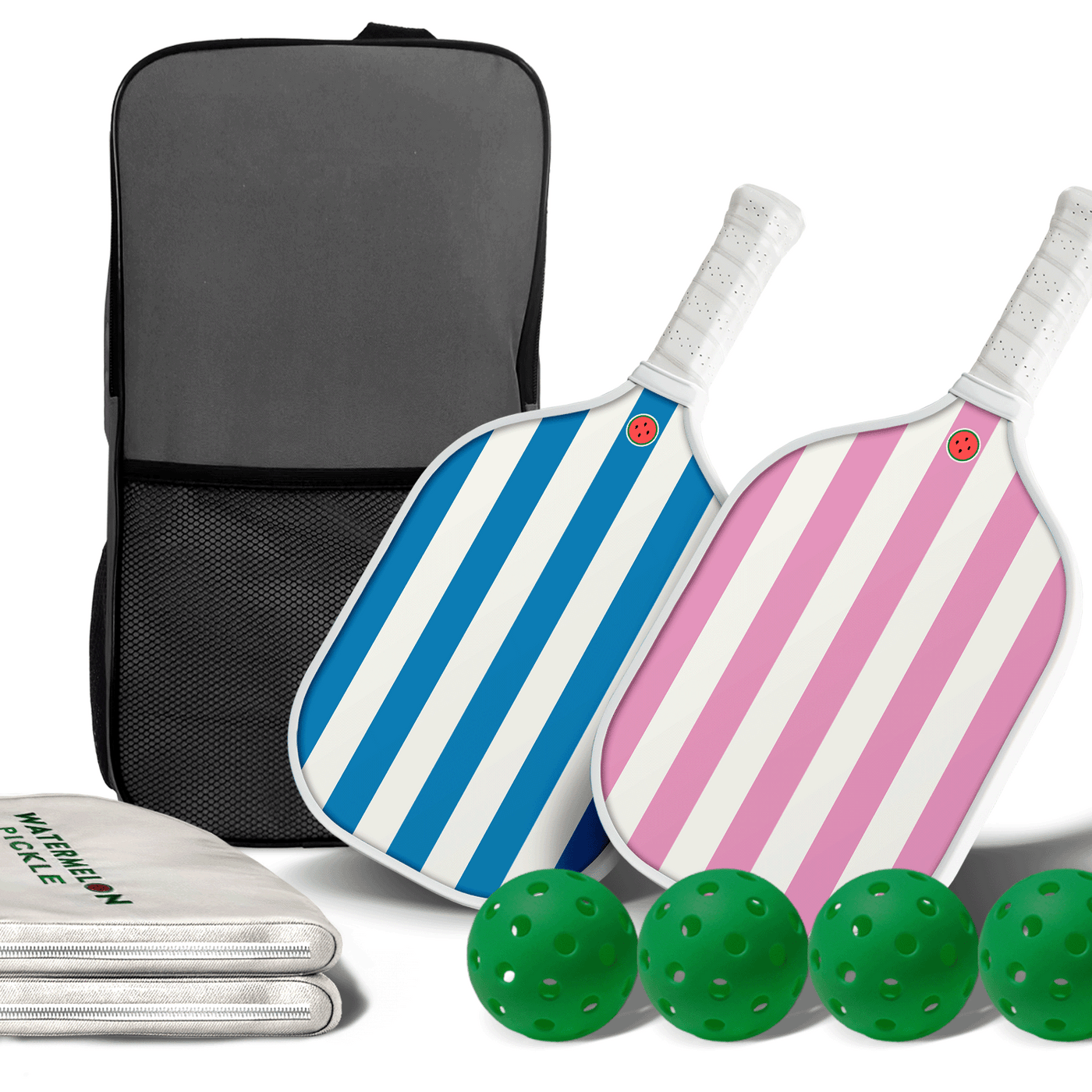 Watermelon - Pink & Blue 2 Paddle Set
