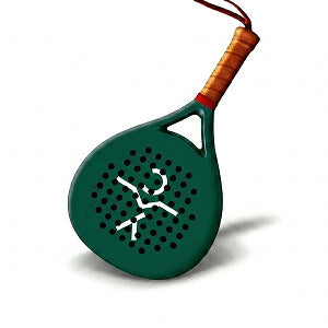 Branded padel racket