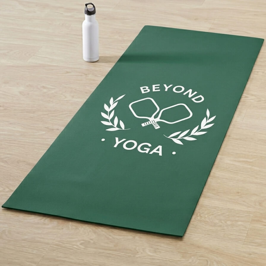 Custom branded yoga mat project