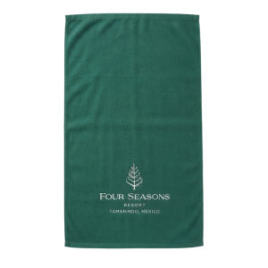 Custom branded gym towel project