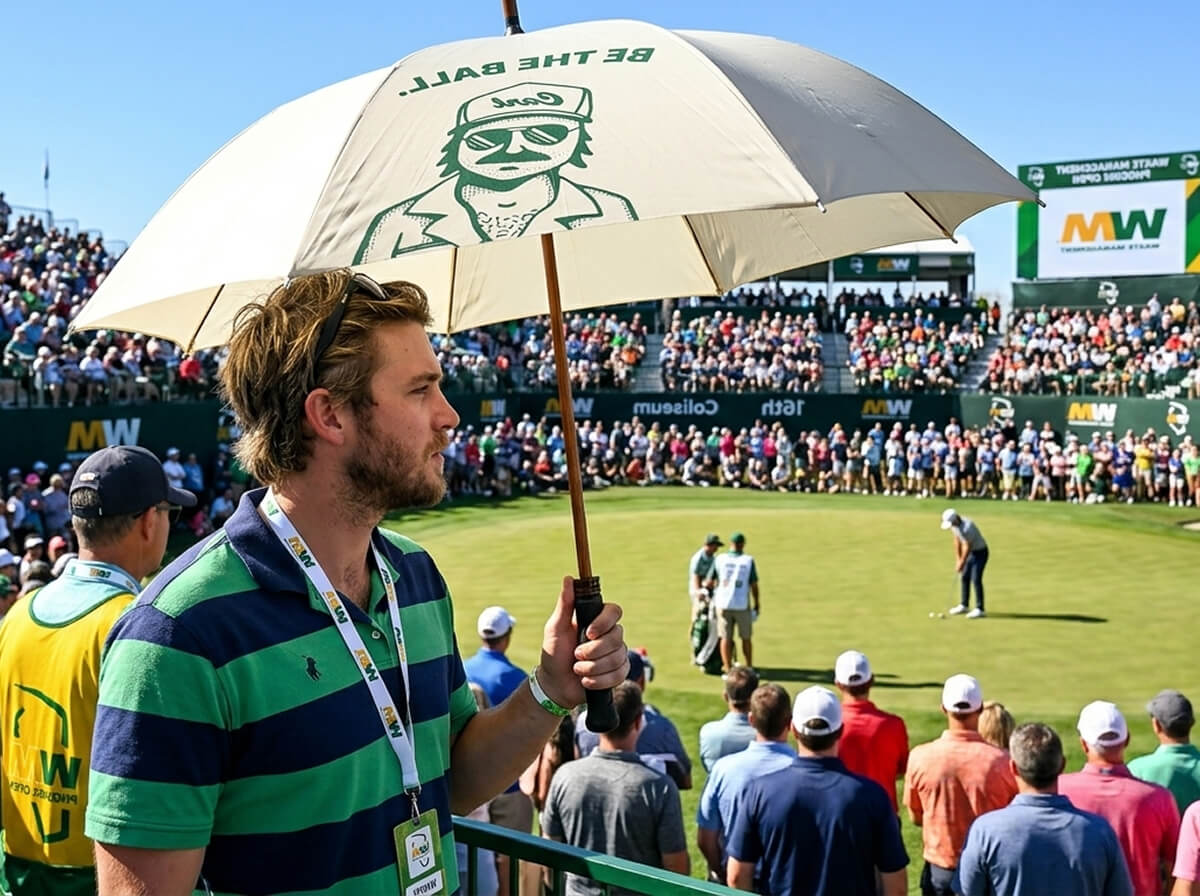Custom branded umbrellas
