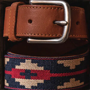 La Matera x Tangerine custom belt
