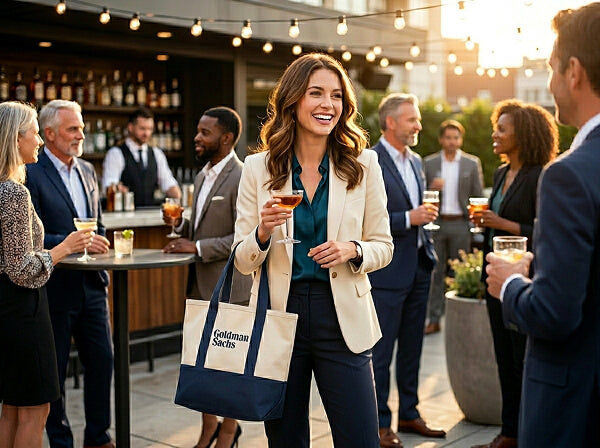 Branded tote bags for events and activations