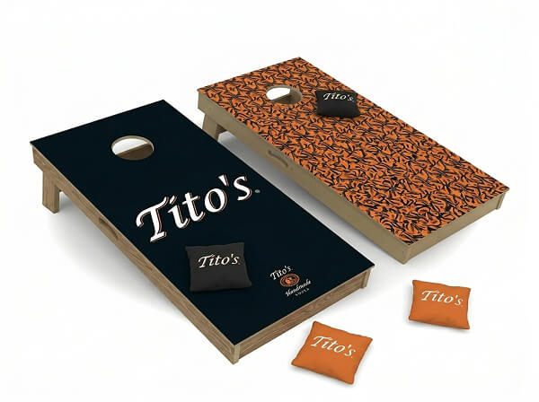Custom cornhole boards for corporate gifting