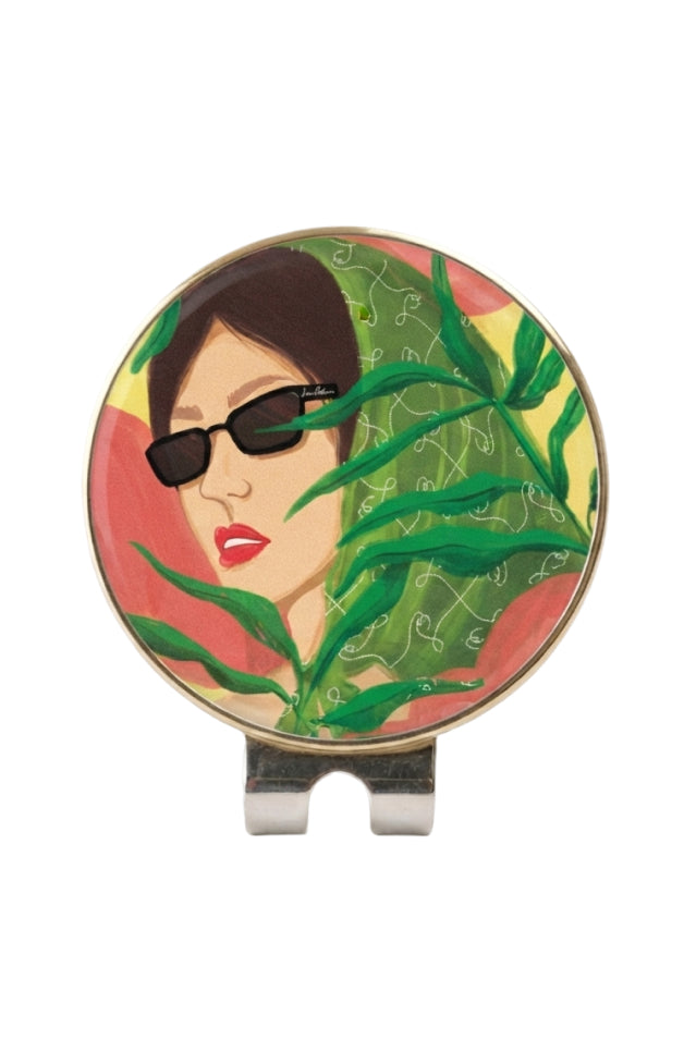 Custom branded golf ball markers — club and tournament order