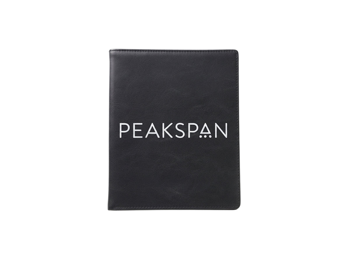 Custom branded leather golf scorecard holders