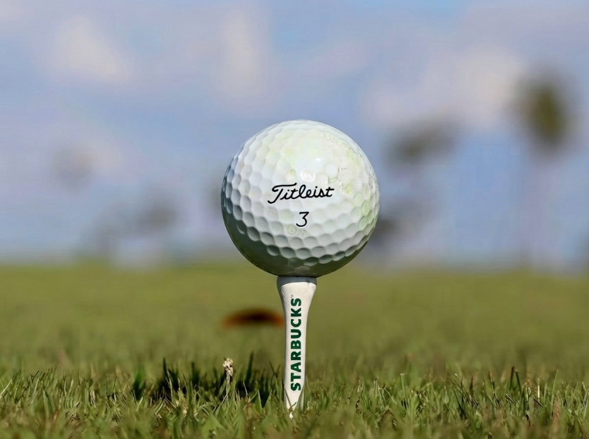Custom branded golf tees