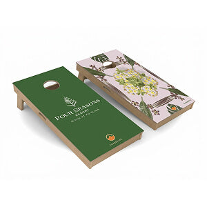 Custom branded cornhole board project