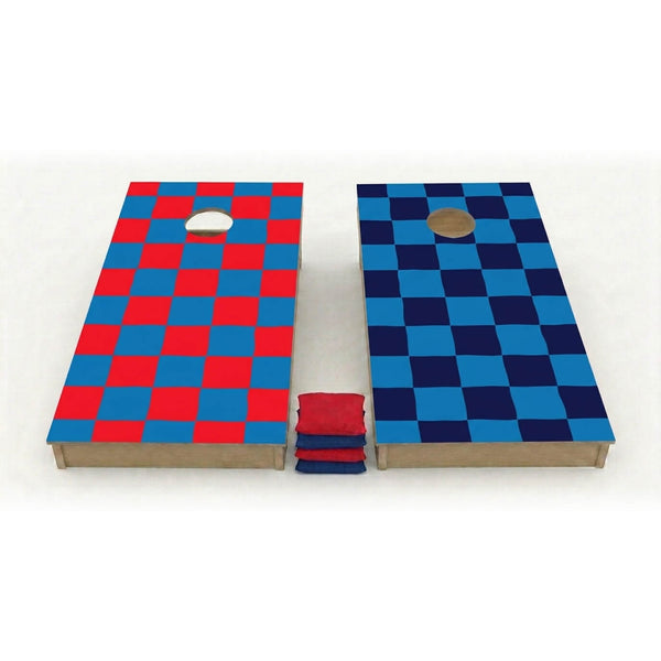 Checkerboard Cornhole Boards (Set of 2)