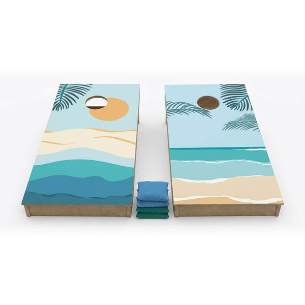 Coastal Cornhole Boards (Set of 2)