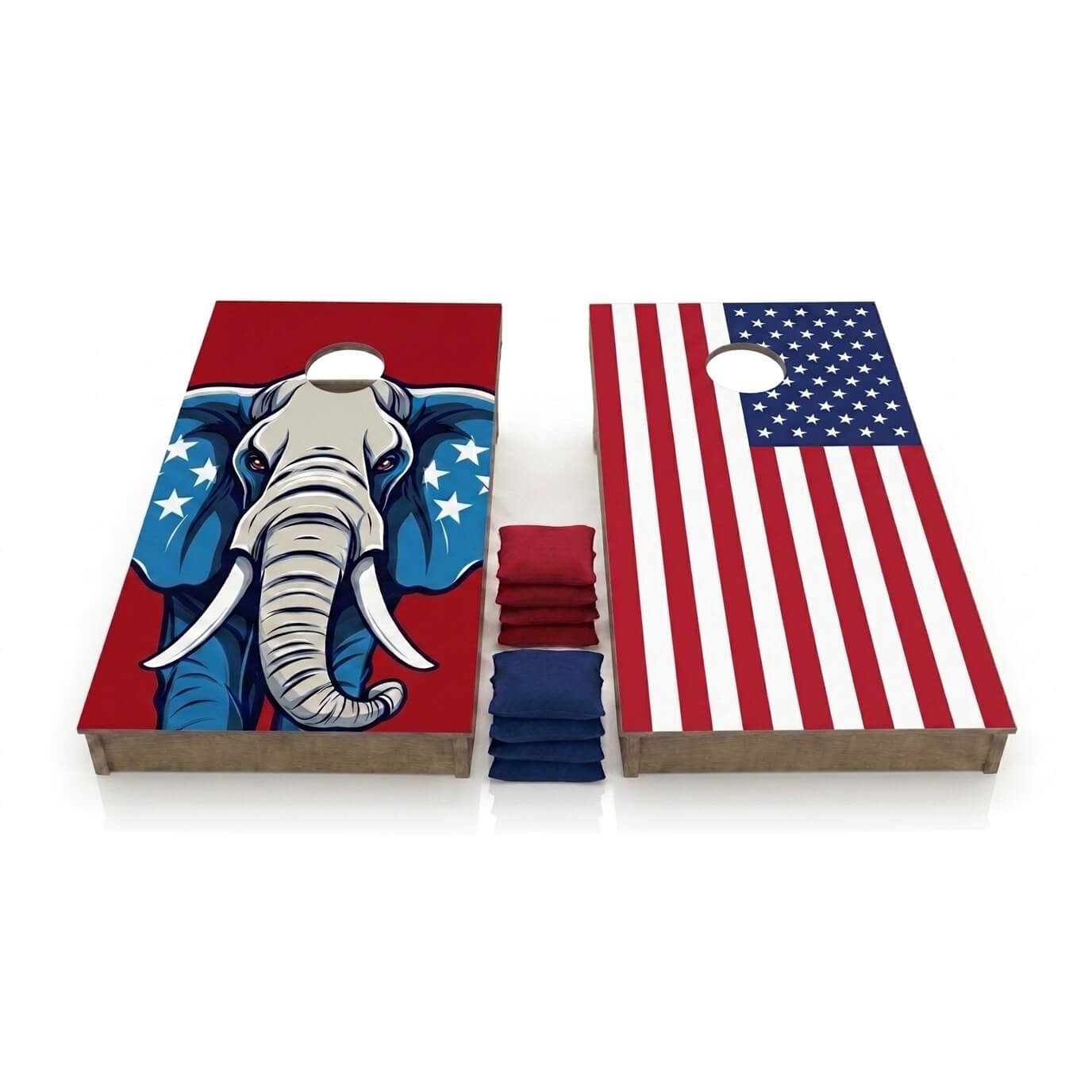 Grand Old Party Cornhole Boards (Set of 2)